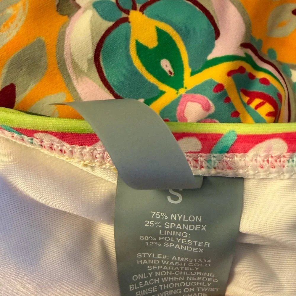 Antonio Milani Colorful Paisley Patterned Women's Bikini Set With Matching Cover